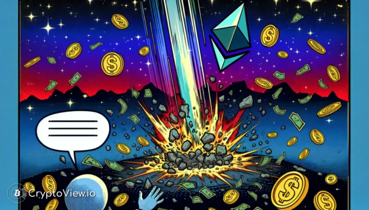 Pourquoi Ethereum a-t-il chuté hier, déclenchant 466 millions de dollars de liquidations ?