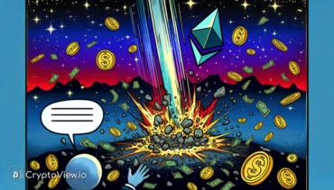 Dlaczego Ethereum Gwałtownie Spadło Wczoraj, Wywołując Likwidacje na Kwotę 466 Milionów Dolarów?
