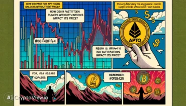 Hvordan påvirkede tidligere APT token-oplåsninger prisen?