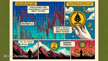 Jak przeszłe odblokowania tokenów APT wpłynęły na jego cenę?