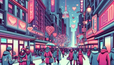 Quel est l'engouement autour de l'événement de la Saint-Valentin des Pudgy Penguins à New York ?