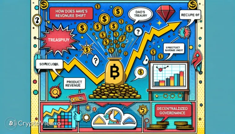 Jak zmiana przychodów Aave wpływa na jego skarb DAO?