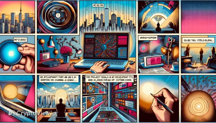 Qual é o burburinho em torno do projeto de IA de Shytoshi Kusama?