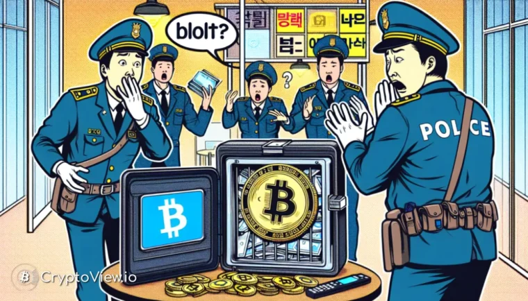 Como a Polícia Sul-Coreana Perdeu Bitcoin de uma Carteira Fria?