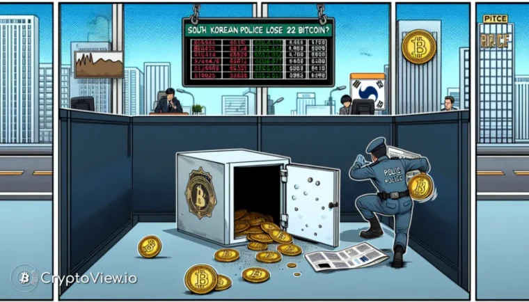 Hvordan mistede Sydkoreansk Politi 22 Bitcoin?