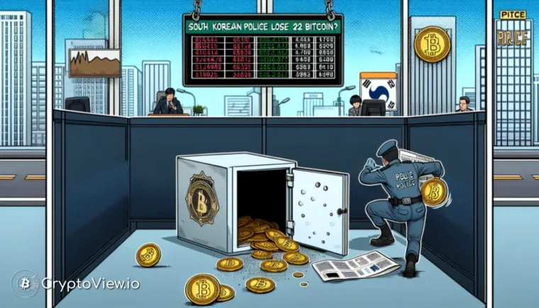 दक्षिण कोरियाई पुलिस ने 22 बिटकॉइन कैसे खो दिए?