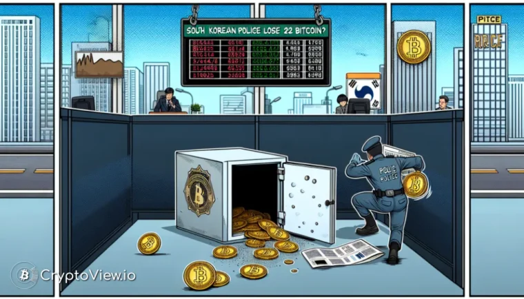 Hvordan mistet sørkoreansk politi 22 Bitcoin?