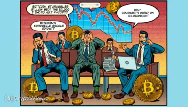 Signalerer Bitcoin stadig den næste økonomiske nedgang?