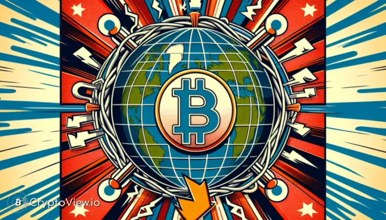 Hur påverkar globala spänningar Bitcoins pris?