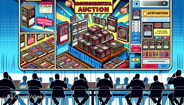 How did the Pikachu Illustrator card achieve a record sale?