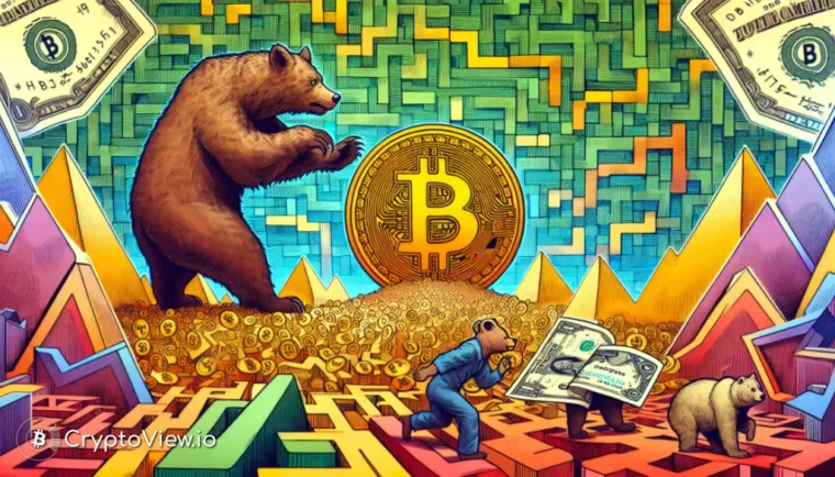 Är Bitcoins omvända relation till dollarn över?