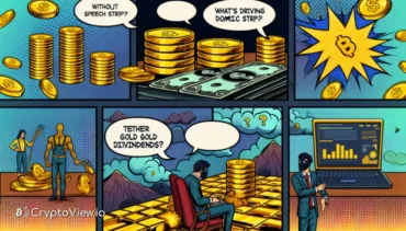 Vad driver efterfrågan på Tether Guld-utdelning?