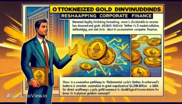 토큰화된 금 배당금이 기업 금융을 재편할 수 있을까요?